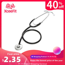 Load image into Gallery viewer, Portable Single Head Stethoscope Professional Cardiology Stethoscope Doctor Medical Equipment Student Vet Nurse Medical Device